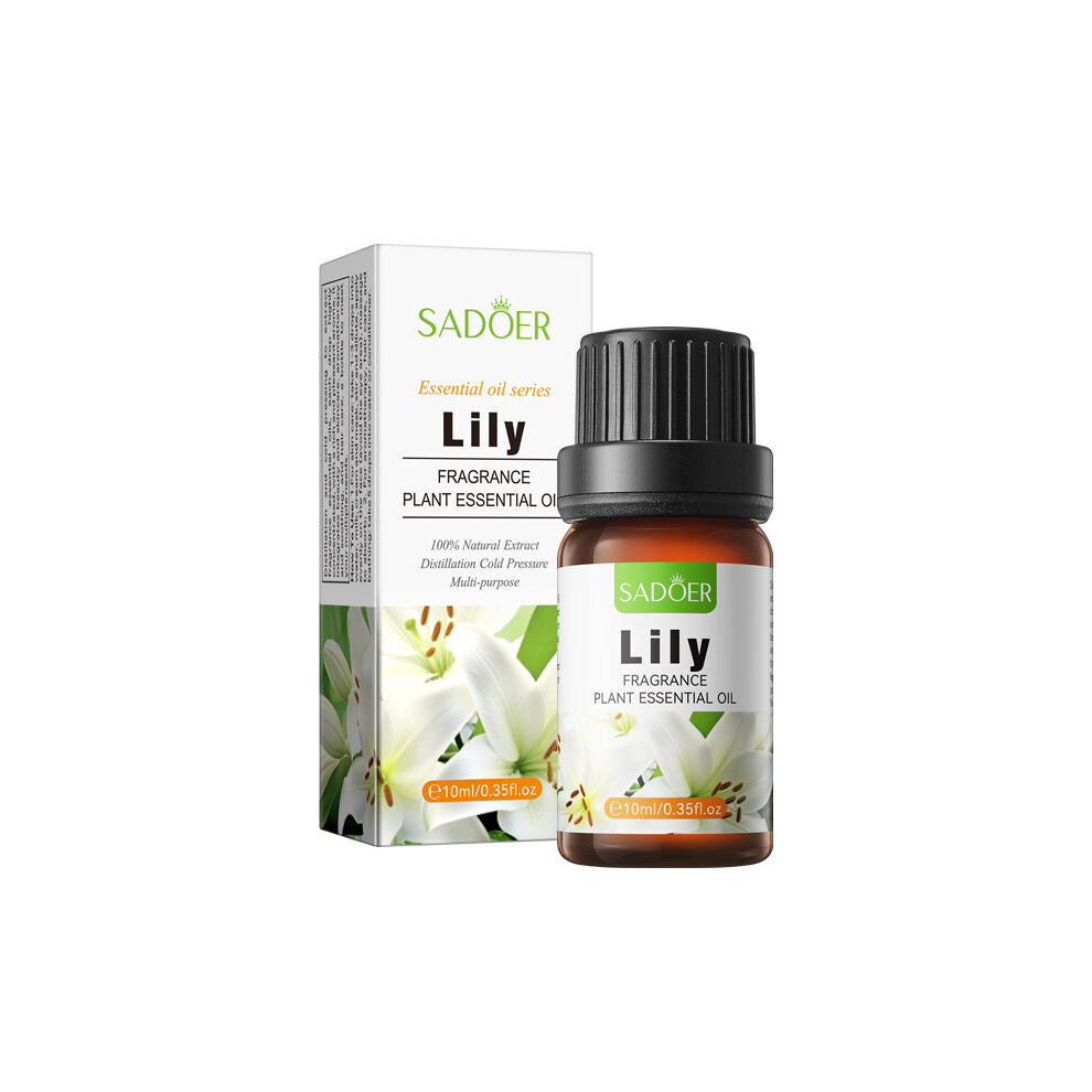(Lily 10ml) Fragrance oil nourishing skin body essence