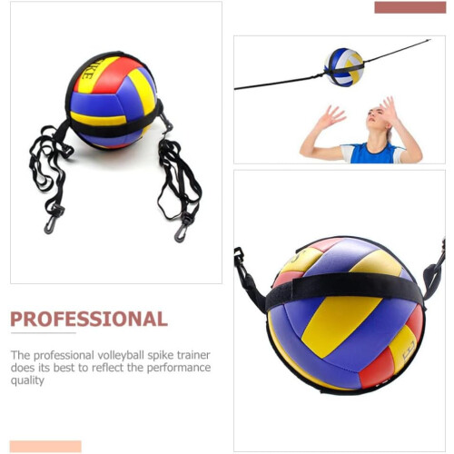 Volleyball Spike Trainer Adjustable Volleyball Training Equipment Aid 2