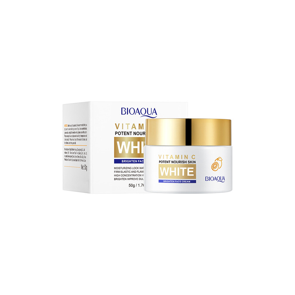 Cream (Face 50G) Whitening Skin Care Product Set Bioaoua Five-Piece Cleansing And Moisturizing Set