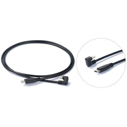 USB C Charging Cable 180 Degree Bend Type C to Type C Data-1m 2