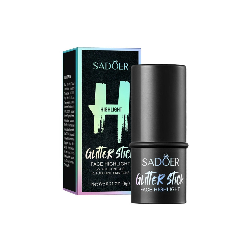 Gold (#01Pearl 6G) Contour Highlighting Stick Sadoer Contouring Makeup Highlighting Stick