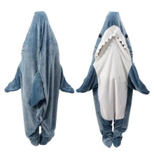 Soft Cozy Warm Blanket for Sleeping Bag Hoodie Size S (46-55 Inch Height)