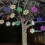(White) 40cm Large Snowflake String Light Outdoor Snowflake Led Hanging Lamp Backyard XiXi 2