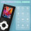 HiFi Music Player με Bluetooth 5.2, Φορητό MP3 Player με υποστήριξη αποθήκευσης 64GB, Συμπαγής και 4