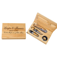 Monogrammed Engraved Tool Set for Groomsman Gifts Wedding Favors