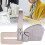(As show, One size) Edge Hemmer Single Up Turn Edge Folder Hemming Attachment for Sewing Machine 2