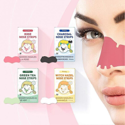 (Rose) Black Head Patch Cleaning Nose Patch 2