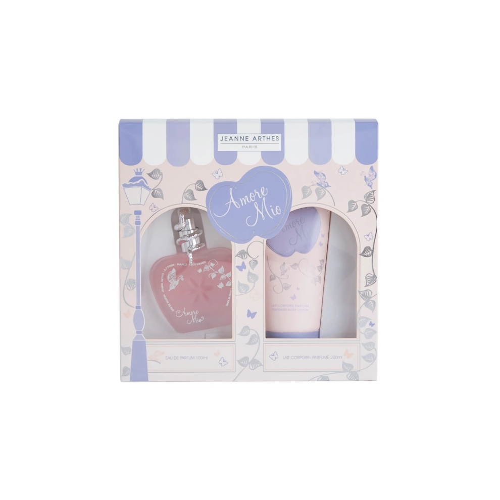 Jeanne Arthes - Amore Mio Gift Set: Edp (100Ml) & Body Lotion (200Ml)