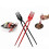 10PCS Fork Chopsticks In single Chork 24 Count Pack Combo 1