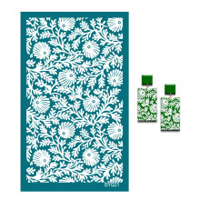 Silk Screen Printing Stencils for Clay Flowers Animals Reusable Screen Printing for Printing Clay and Other Jewelry SY021