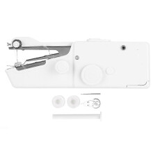 (As show, One size) HandHeld Electric Sewing Machine Portable Mini Pocket Style DIY Quick Repair Household Office