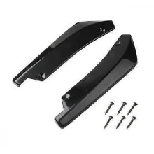 (Black) Car Rear Bumper Lip Diffuser Splitter Spoiler for BMW E90 E92 E93 F20 F21 F30 F31 F32 F33 F34 F15 F10 F01 F11 F02 G30-Yvan
