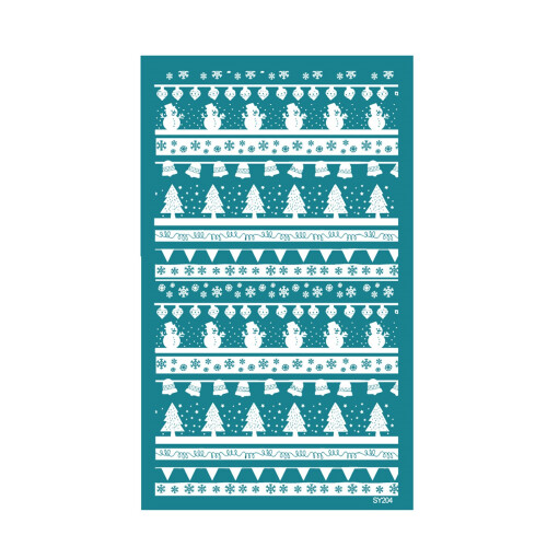 Christmas Earring Paper Template for Craft Art Projects-SY204