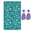 Christmas Earring Paper Template for Craft Art Projects-SY204 5