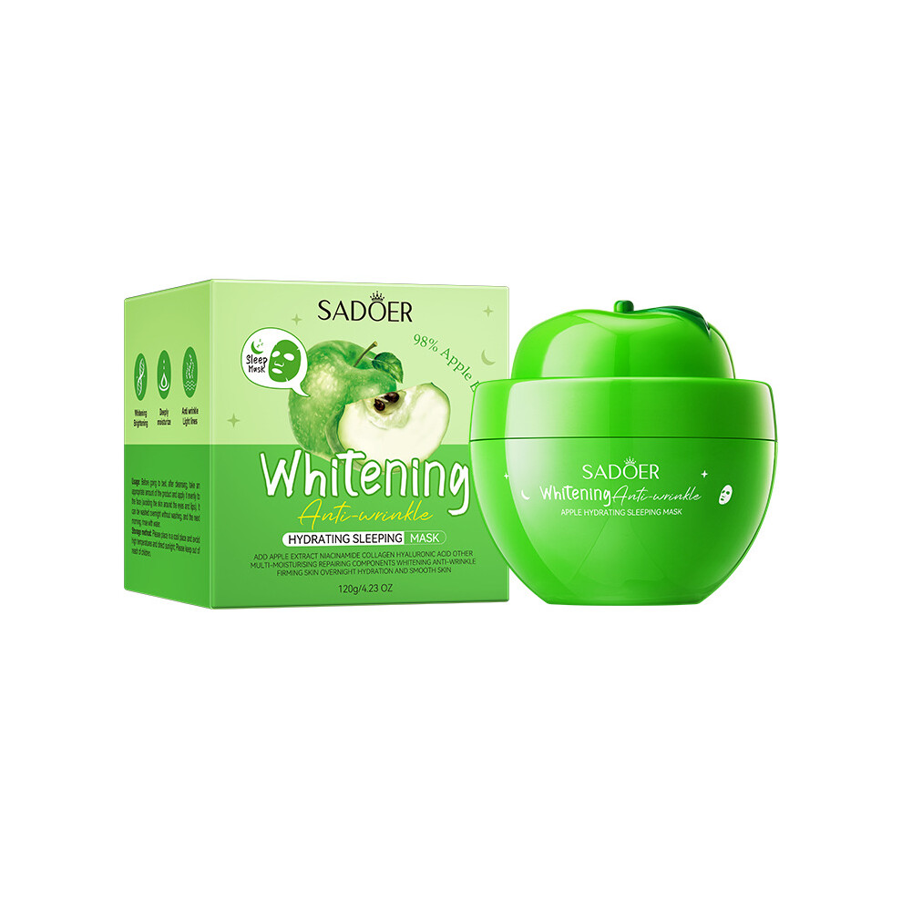 (Apple 120g) Whitening Sleeping Mask SADOER Moisturizing Mask