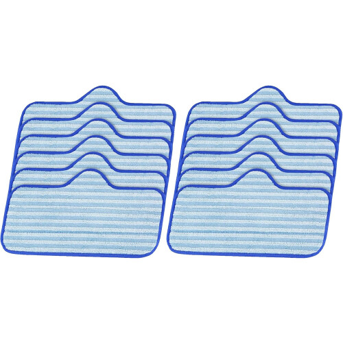 12 Pack Microfiber Mop Pads Replacement Fit for Dupray Neat Steam Cleaner 1