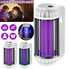 (Green) Multifunctional camping Mosquito Killer LampUV Light Bug Zapper Noiseless