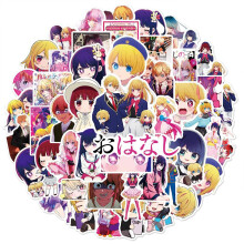 Oshi No Ko Stickers, Anime Stickers for Laptops, 50 Pieces