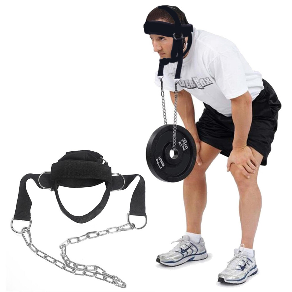 Adjustable Head Harness  Neck Trainer, Neck Strap for Head Harness  Adjustable Neck Exercise Builder