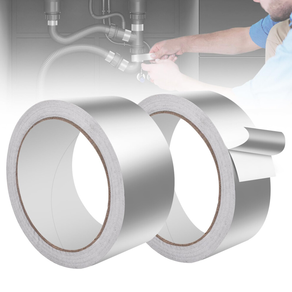 Aluminium Adhesive Tape, Heat Resistant, Selfadhesive, (1Mm X 30Mm X 20M 1Mm X 50Mm X 20M) 9365049344098