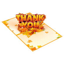 Handmade Thanksgiving Popup Card Fall Harvest Theme For Parent