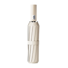 Windproofs Travel Umbrellas 24 Steel Bone Auto Open Close-Beige