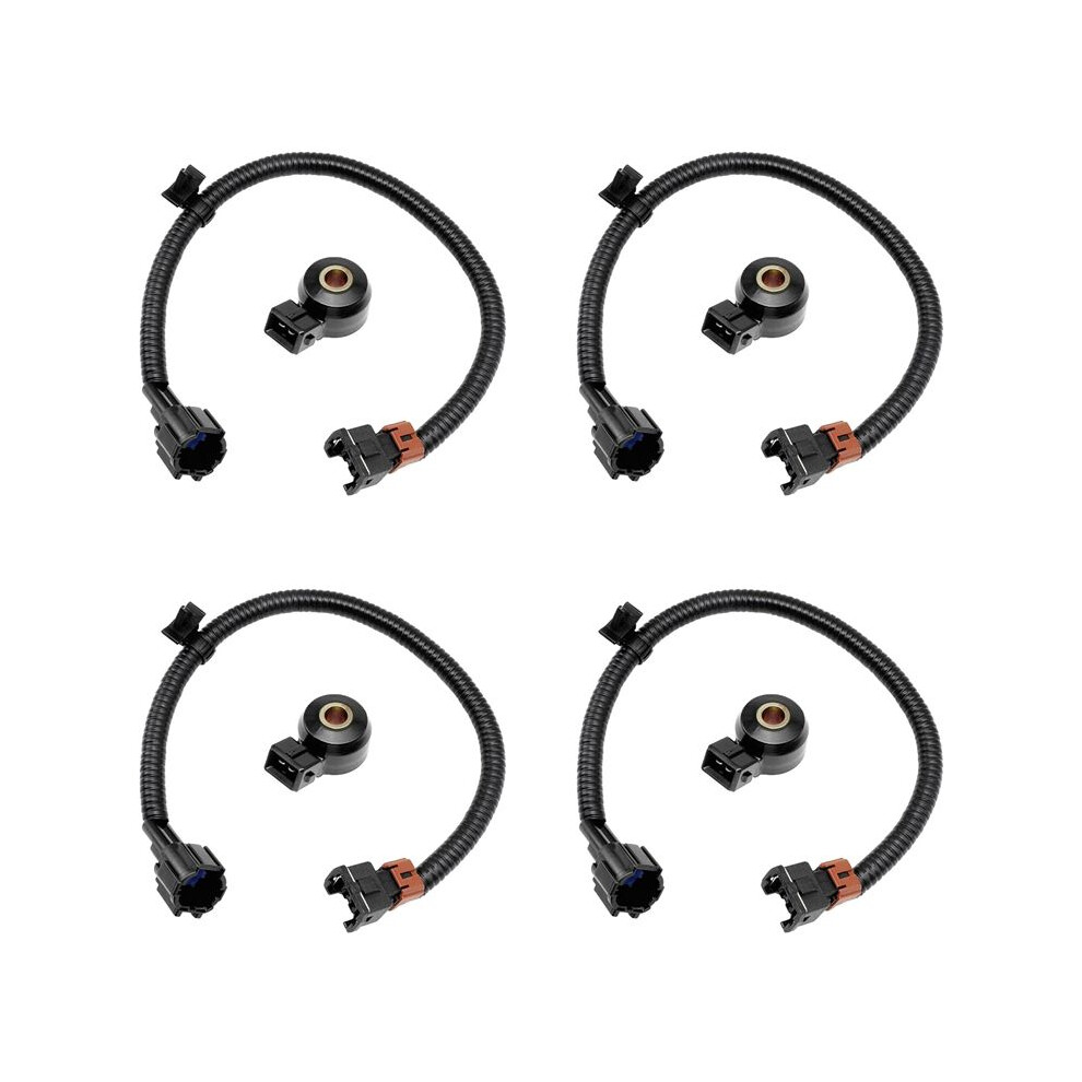 4X Knock Sensor & Wiring Harness For 1995-2004 Nissan Pickup Altima Maxima Xterra Infiniti G20 J30 22060-30P00 6132924382338