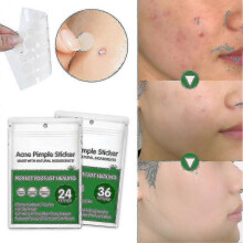 2025 60pcs Pimple Patches for Face, Pimple Patch Invisible Ibreathable Pimple Stickers Waterproof_d439
