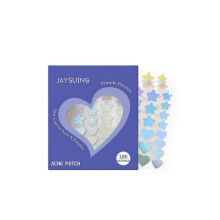 (1 Box) Hydrocolloid Acne Patches  Invisible & Visible Pimple Patches for Face, Zit Absorbing Spot Treatment with Tea Tree Oil, Star& Heart Shapes