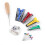 (As show, One size) Fabric Binding Sew Multifunction Sewing Bias Tape Maker Set DIY Patchwork Craft Making Tool 3
