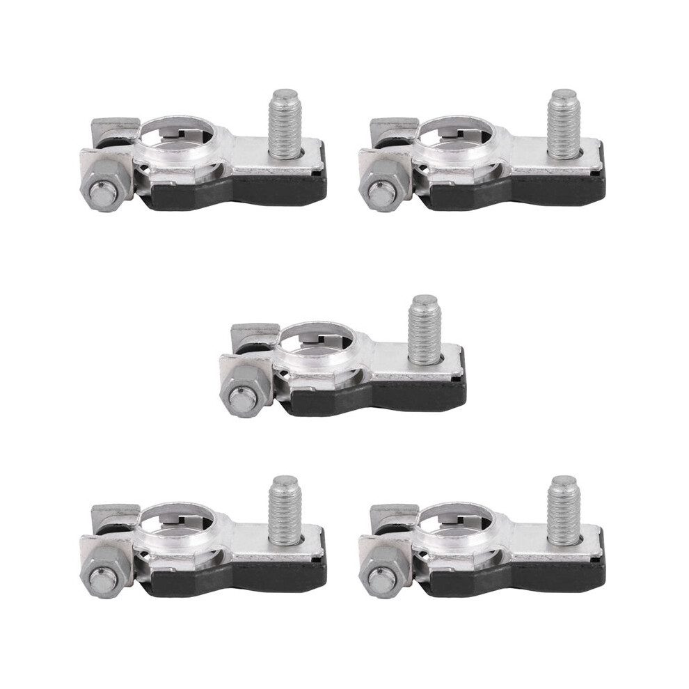 5X Positive Battery Terminal Assembly Set For Toyota Lexus Oem:90982-05035 Silver/Black 6132295022192