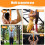 Pullup aid set with 4 adjustable bands and 2 footrests 5