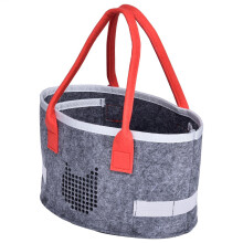 portable felt organizer oval felt picnic with bag portable audio player organizer