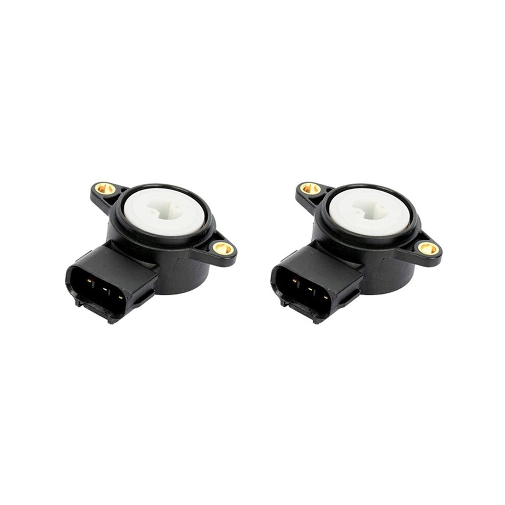 2X Car Throttle Position Sensor Tps For Mitsubishi Lancer 2002-2007 7260-15W50 Md615571 Black 6132772577290