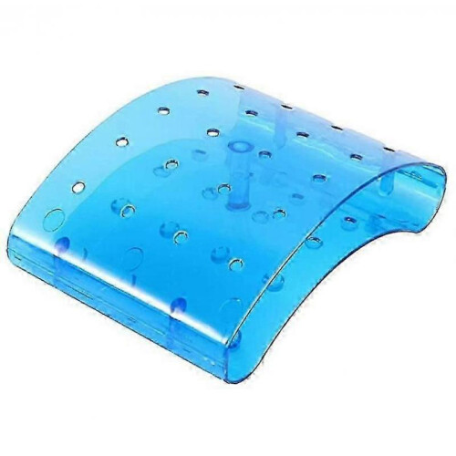 (Blue) Lollipop Holder For Up To 20 Cakepop, Transparent Display Base Shelf 2