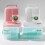 Portable 2 Layer Lunch Box with Compartments for-Cyan M 4