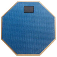 8 inch snare drum practice pad, doublesided, quiet exercise drum pad for snare drum practice, two surfaces, Blue.