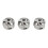 (As show, One size) 3Pcs Bobbin Case Durable Stainless Steel Household Very Functional Sewing Machine Accessory 1