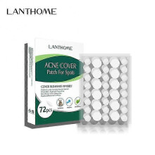 (B 72pcs) 72 Pcs Invisible Skin Tag Warts Removal Stickers Hydrocolloid Acne Pimple Patches