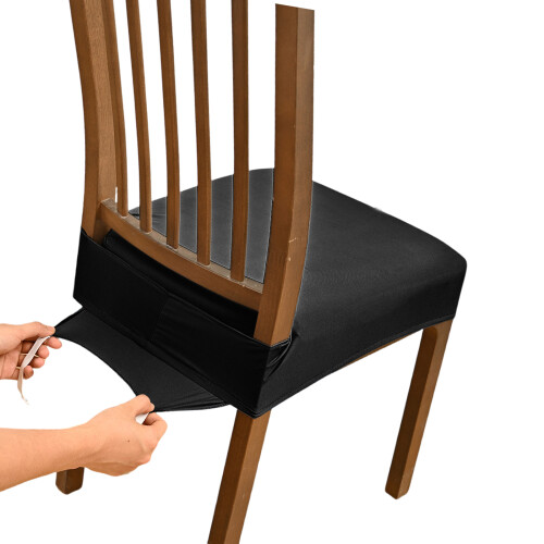 Antislip elastische stoelbekleding waterdicht-Zwart