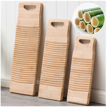 Large Natural Wooden Anti-slip Vintage Hand Washboard for Laundry Washing Clothes at Home