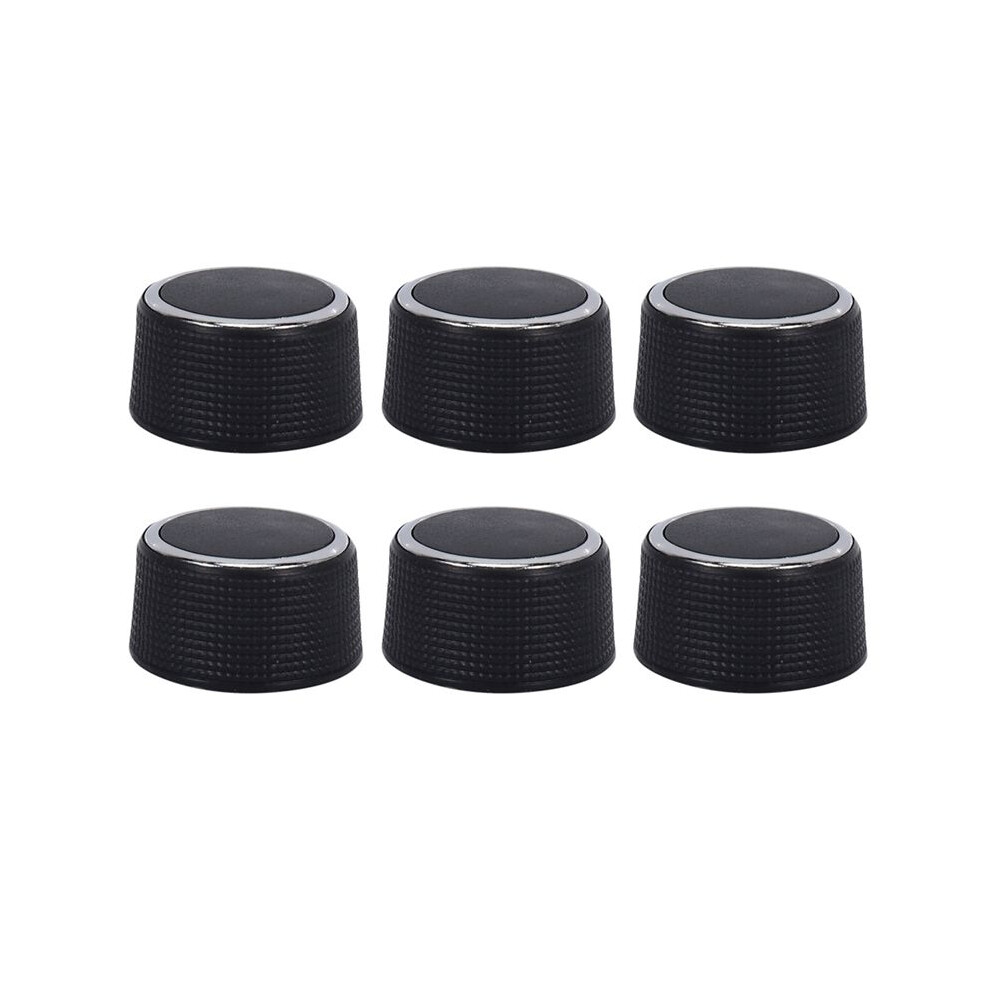 6Pcs Rear Radio Audio Volume Control Knob Dial Tuner For 07-13 Chevy Tahoe Chevrolet Silverado Gmc Acadia Sierra 6132625392445