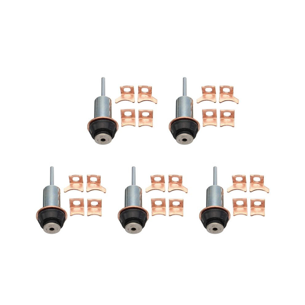 5X Starter Solenoid Repair Rebuild Kit Contact&Plunger For Honda Acura Toyota 6132295041056