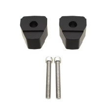 Motorcycle Handlebar Risers Handle Bar Clamp Extend Adapter for  700MT 700 MT CF700MT 2025 Black