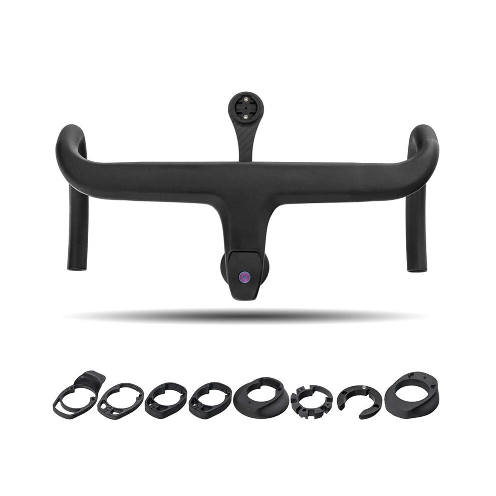 Integrated Carbon Road Handlebar For Bicycle Steering Wheel(440X120mm) 4711501139927