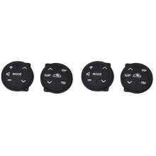 2X Car Steering Wheel Audio Control Buttons for Prius 2011-2015 Control Buttons Car Accessories