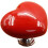 Presser 2 pieces Stylish heartshaped WC flush button, water press, flush button, unique bathroom accessory for modern look Ref: 4062 4