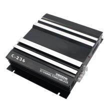 Amplificador Sonido para AutomóVil Alta Potencia 3800 W Amplificador 12 V para AutomóVil 2 Canales Receptor Audio EstéReo para AutomóVil para