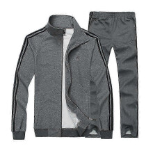 (L, dark grey) Men Hooded Suit Men Casual Tracksuits Sport Sets Jogging Suits Mens Hoodies Sets New Arrival