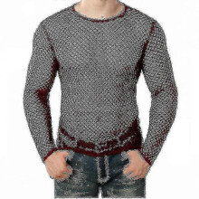 (L, Red) Sexy Men"s T-shirt Mesh Fishnet Sleeveless Undershirt Top Xixizz40